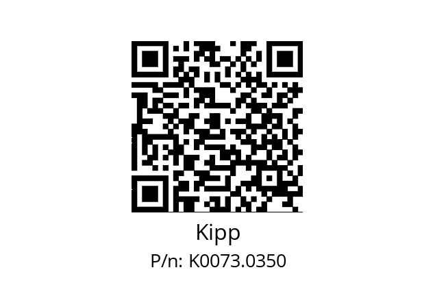   Kipp K0073.0350