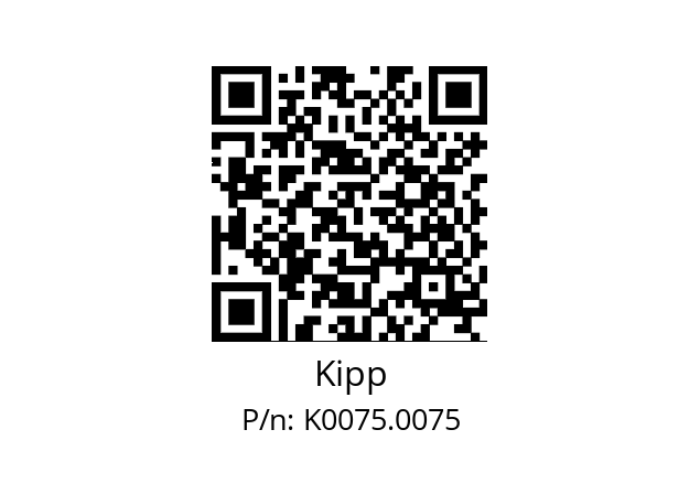   Kipp K0075.0075