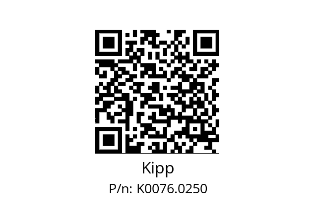   Kipp K0076.0250