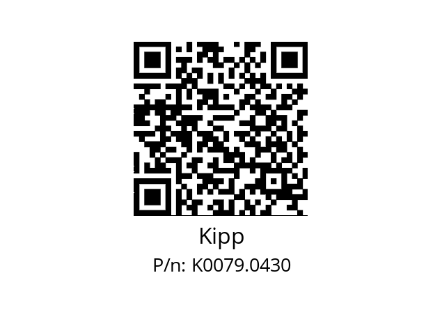   Kipp K0079.0430