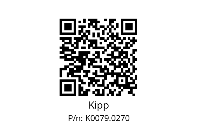   Kipp K0079.0270