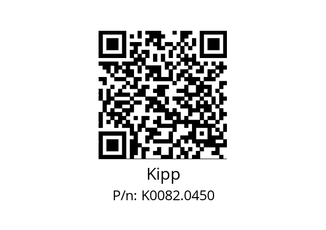   Kipp K0082.0450