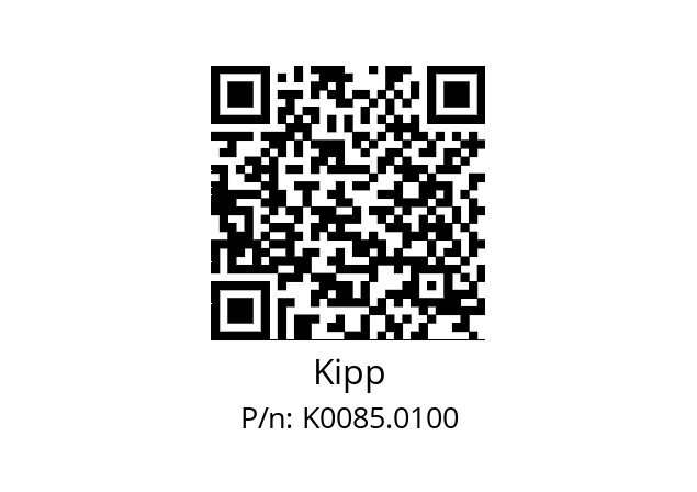   Kipp K0085.0100