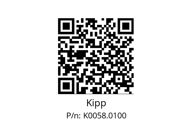   Kipp K0058.0100