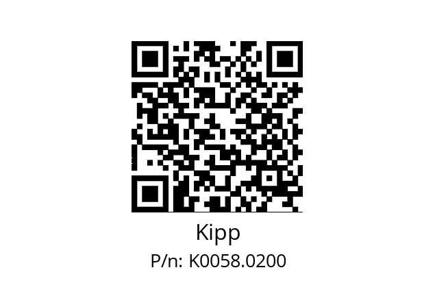   Kipp K0058.0200