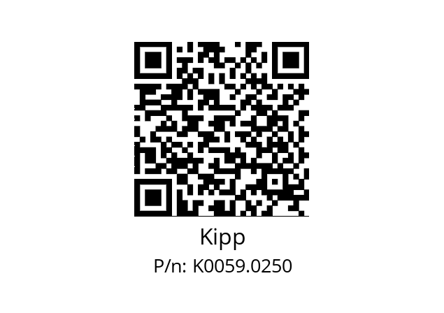   Kipp K0059.0250