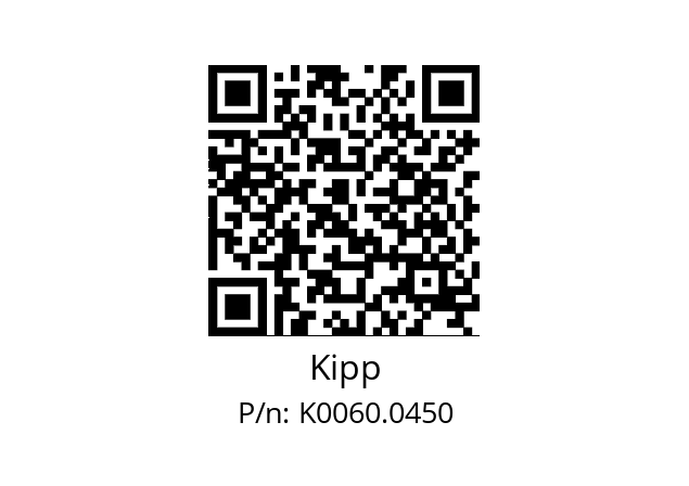   Kipp K0060.0450