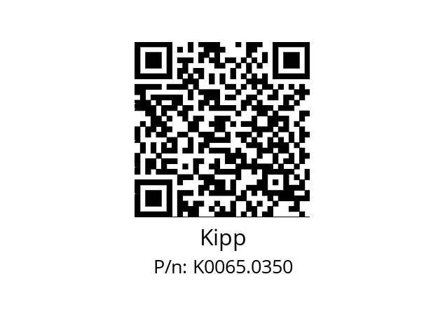   Kipp K0065.0350