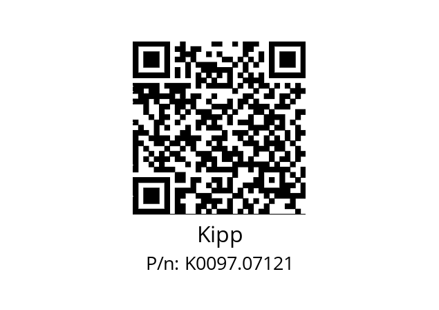   Kipp K0097.07121