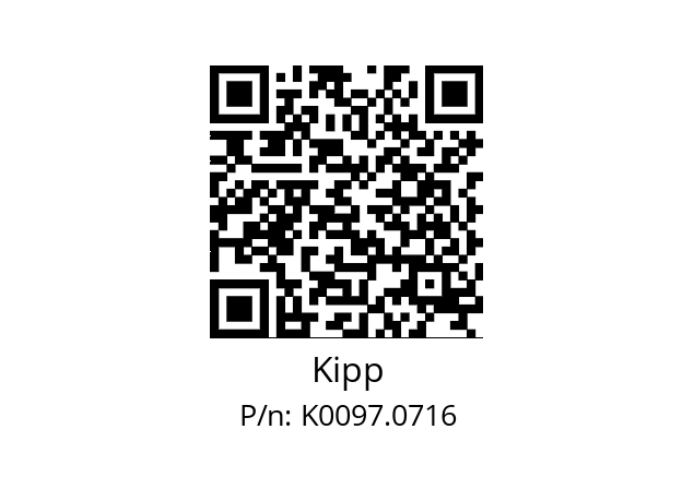   Kipp K0097.0716