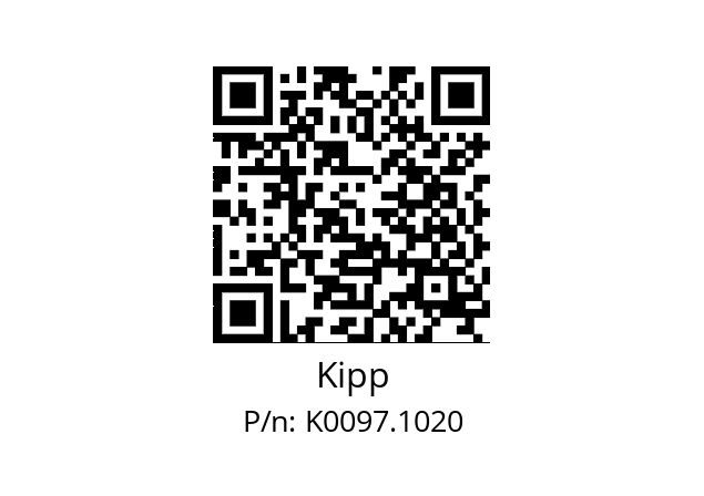   Kipp K0097.1020