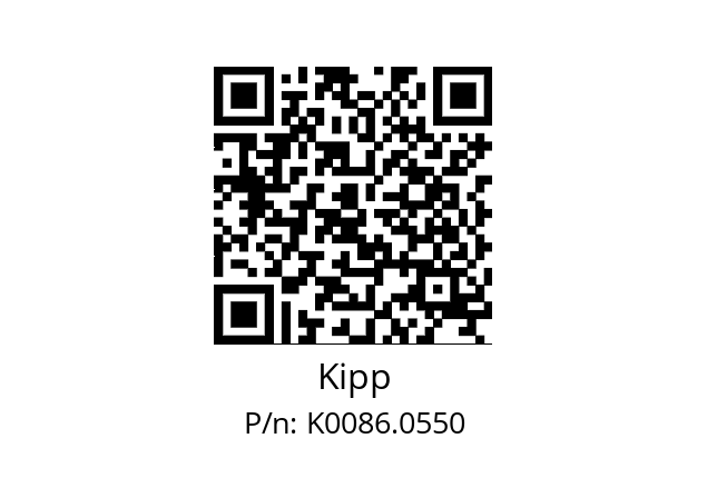   Kipp K0086.0550