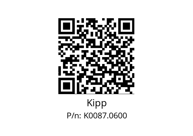   Kipp K0087.0600