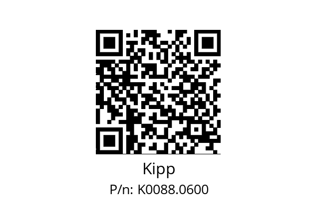   Kipp K0088.0600