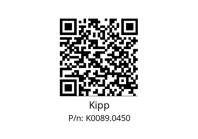   Kipp K0089.0450