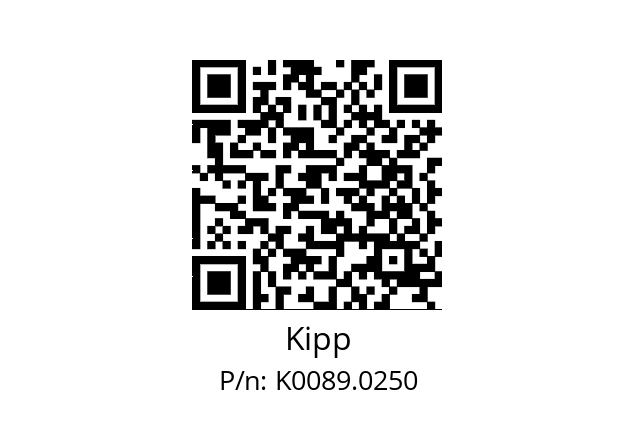   Kipp K0089.0250