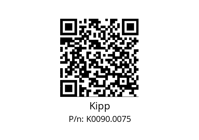   Kipp K0090.0075