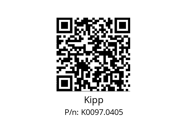   Kipp K0097.0405