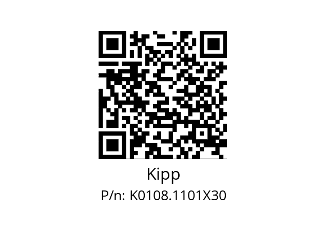   Kipp K0108.1101X30