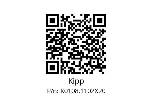   Kipp K0108.1102X20