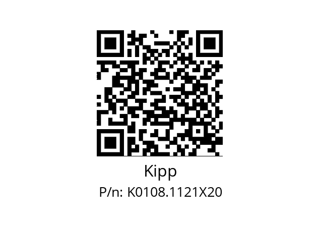   Kipp K0108.1121X20