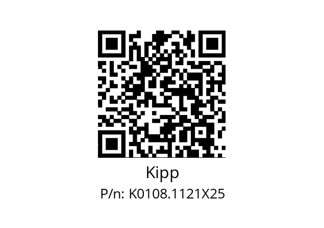   Kipp K0108.1121X25