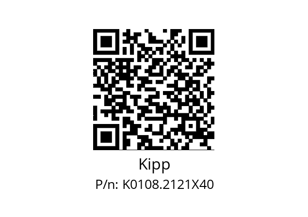   Kipp K0108.2121X40