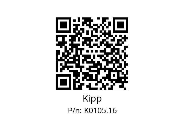   Kipp K0105.16