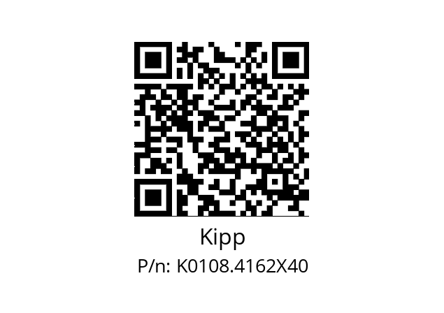   Kipp K0108.4162X40