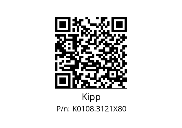   Kipp K0108.3121X80