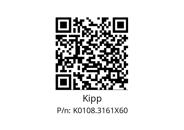   Kipp K0108.3161X60