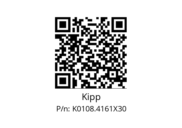   Kipp K0108.4161X30