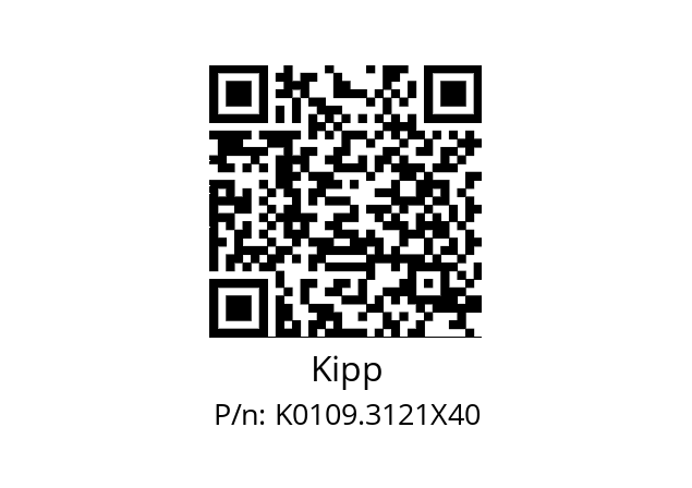   Kipp K0109.3121X40