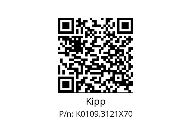   Kipp K0109.3121X70