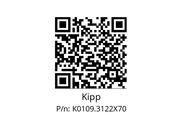   Kipp K0109.3122X70