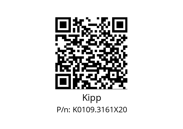   Kipp K0109.3161X20