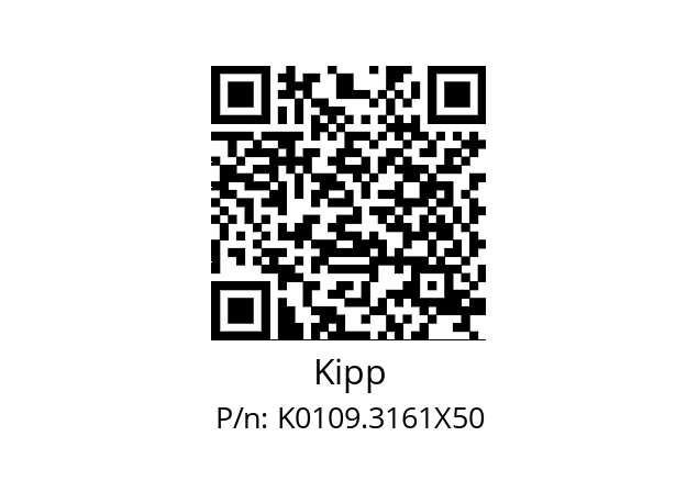   Kipp K0109.3161X50