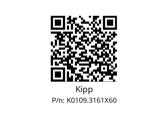   Kipp K0109.3161X60