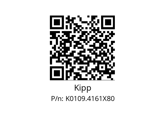   Kipp K0109.4161X80