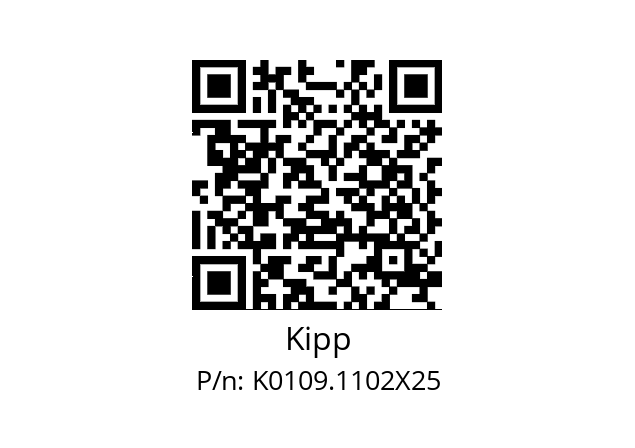   Kipp K0109.1102X25