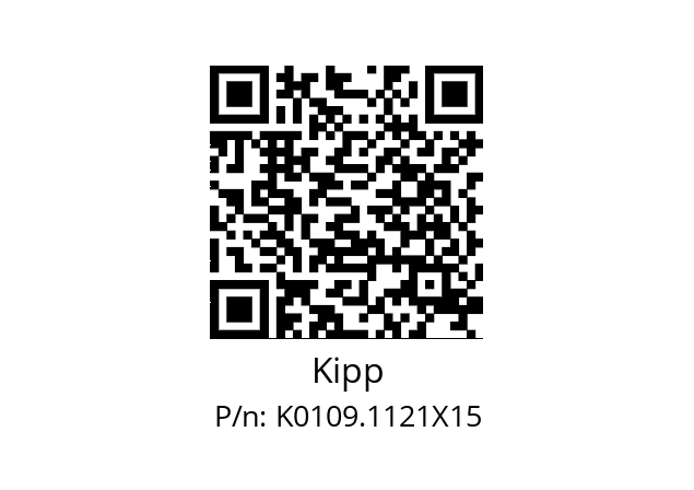   Kipp K0109.1121X15