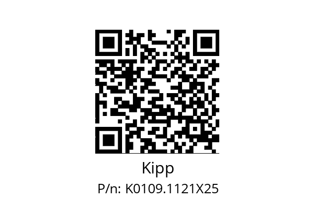   Kipp K0109.1121X25