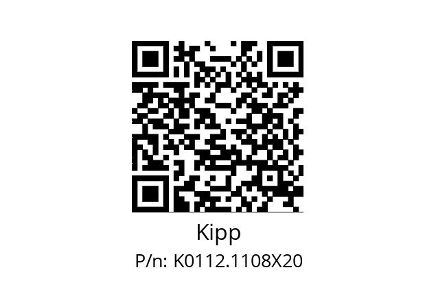   Kipp K0112.1108X20