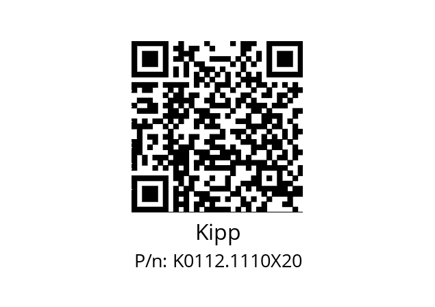   Kipp K0112.1110X20