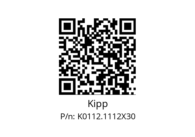   Kipp K0112.1112X30