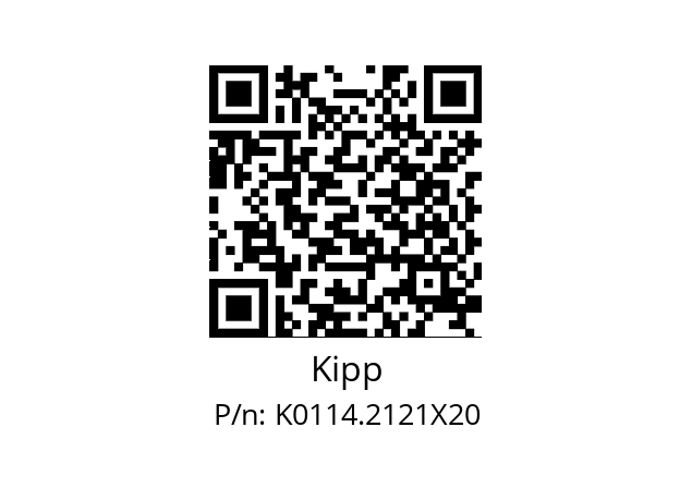   Kipp K0114.2121X20