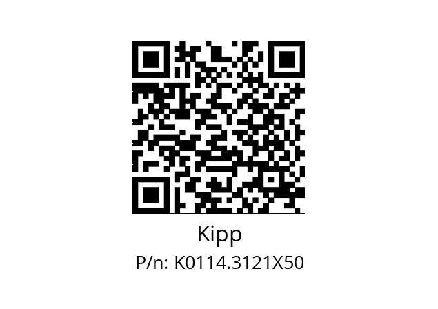   Kipp K0114.3121X50