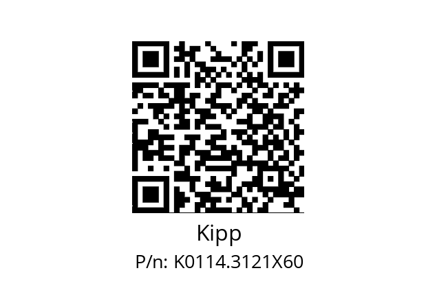   Kipp K0114.3121X60