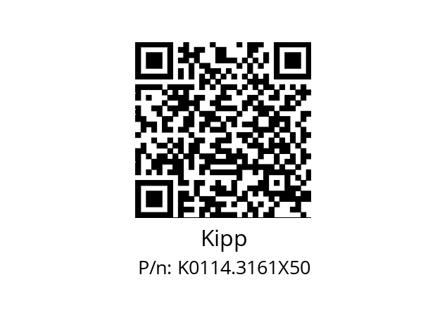   Kipp K0114.3161X50