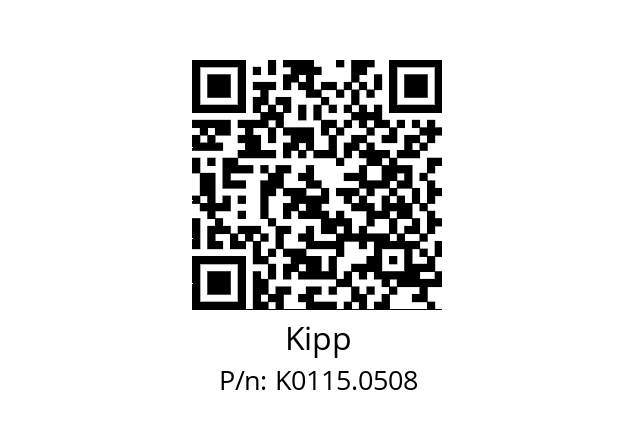   Kipp K0115.0508